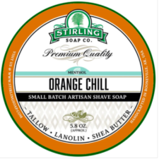 Stirling Soap Co. Stirling Shaving Soap Orange Chill 170ml borotvahab, borotvaszappan