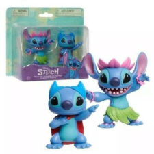Stitch 2 db-os figura készlet - Hula és Superhero játékfigura