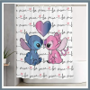  Stitch rajzfilm mintás zuhanyfüggöny GJ1205815