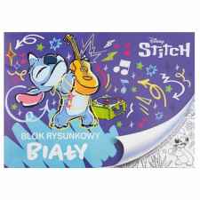Stitch vázlatfüzet - fekvő A4 - 20 lapos - Gitáros füzet