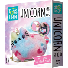 Stnux Sewing kit cat unicorn handbag kreatív és készségfejlesztő