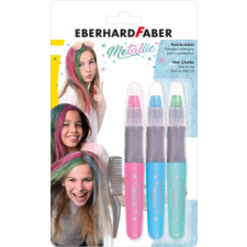 Stocktechnik Kereskedelmi Kft. Faber-Castell hajszínező krétafilc, 3-metál szín/csomag hajfesték, színező