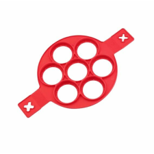  Stone&amp;Stone palacsinta/tojásforma, szilikon, piros sütés és főzés