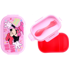 Stor Disney Minnie szendvicsdoboz és evőeszköz szett ( ) uzsonnás doboz