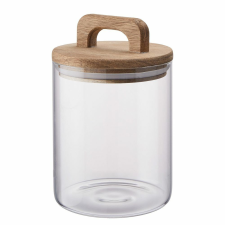 STORAGE üveg tároló akácfa fedéllel 800ml papírárú, csomagoló és tárolóeszköz