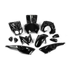 Str8 Burkolatkészlet 11 db fekete Yamaha Slider 2005 után. egyéb motorkerékpár alkatrész