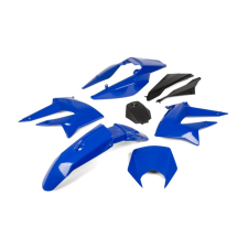 Str8 Burkolatkészlet 8 db kék Derbi DRD X-Treme 2011 - 2017 egyéb motorkerékpár alkatrész