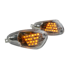 Str8 Első LED irányjelzők Gilera Runner 2003 előtti átlátszó motorkerékpár irányjelző