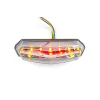 Str8 Farok lámpa irányjelzőkkel LED tiszta Lexus Derbi DRD / X-Race STR8 Elektronika Világítások Hátsó lámpák (OEM)