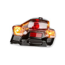 Str8 Faroklámpa Yamaha Spy fekete motorkerékpár fényszóró