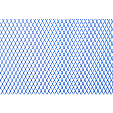 Str8 Verseny hűtőrács háló STR8 közepes (50x50cm) eloxált kék egyéb motorkerékpár alkatrész