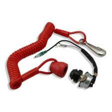 Str8 Vészkapcsoló Racing STR8 piros, alvázra rögzítve STR8 Elektronika Gyújtás Gyújtáskapcsoló, zárszett egyéb motorkerékpár alkatrész