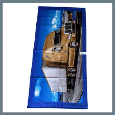  Strand törölköző 70 x 140 cm - Kamion mintás 1524 lakástextília