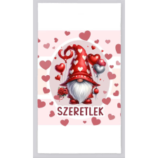 Strandtörölköző, Valentin-nap, Szeretlek, manó lakástextília