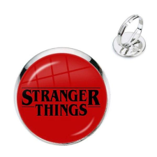  Stranger Things gyűrű (piros) gyűrű
