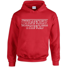 Stranger Things logo pulóver - egyedi mintás, 4 színben, 5 méretben női pulóver, kardigán