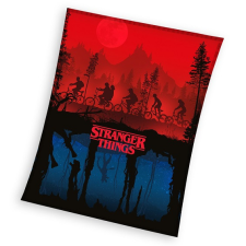 Stranger Things Upside Down coral fleece polár takaró 150x200cm lakástextília