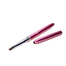  Strasszköves ferde zselé ecset Z007-2 pink műkörmös ecset