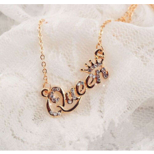  Strasszköves Queen nyaklánc nyaklánc