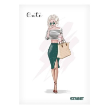 Street Füzet STREET Cute A/5 54 lapos vonalas füzet