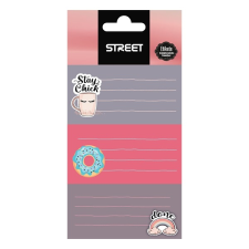 Street Füzetcímke street sweet 9 címke/csomag 23351 információs címke