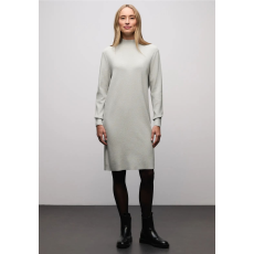 STREET ONE női kötött ruha - Hosszú ujjú, szürke színben 144717-17154