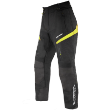 Street Racer Vix motoros nadrág fekete-fluo sárga motoros nadrág