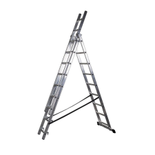 Strend Pro 3x9 fokos alumínium létra - max. 5,3m létra és állvány