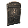 Strend pro Postaláda ALU, antique bronz, 410x255x90 mm