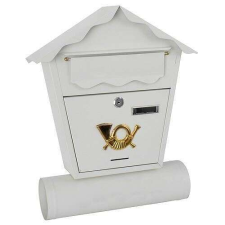 Strend pro postaláda, fehér, 44x37x10 cm postaláda