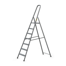 Strend Pro ST-D7, 7 fokos acél létra - 146cm létra és állvány