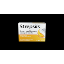 STREPSILS HONEY AND LEMON SZOPOGATÓ TABLETTA 36X gyógyhatású készítmény
