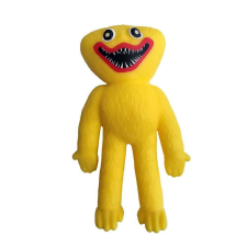 Stresszoldó Huggy Wuggy sárga plüssfigura