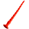 Stretch Worm Hosszú Stretch Worm Dildo N°2 - 40 x 4cm piros