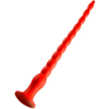 Stretch Worm Long Stretch Worm Dildo N6 - 60 x 6 cm piros