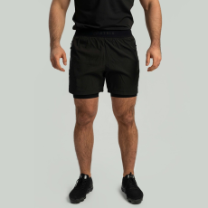 Strix 2in1 shorts black XXL
