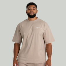 Strix Oversized póló Taupe L férfi póló