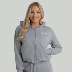 Strix ZOA Zip-Up női kapucnis pulóver Smoke