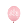  Strong Balloons 30cm, happy..., P. B. Pink (1 pkt / 6 db.)