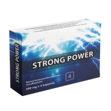  STRONG POWER PLUS POTENCIANÖVELŐ KAPSZULA FÉRFIAKNAK - 4 DB potencianövelő
