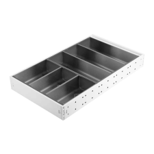 StrongMax evőeszköztartó készlet V=500, SZ=276 mm fehér, 3+2 tálakkal papírárú, csomagoló és tárolóeszköz
