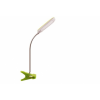 Strühm Dori LED asztali lámpa zöld csíptetős