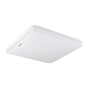 Strühm Strühm Sola Slim 28 W-os 330x330 mm négyzet alakú natúr fehér mennyezeti lámpa IP44-es védettségű