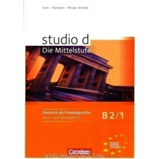 STUDIO D MITTELSTUFE B2/1 KB+AB+CD nyelvkönyv, szótár