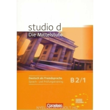 STUDIO D MITTELSTUFE B2/1 SPRACH-PR nyelvkönyv, szótár
