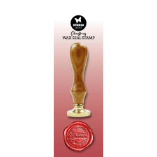 Studio Light Merry Christmas Viaszpecsételő Wax Stamp with handle (1 db) pecsételés