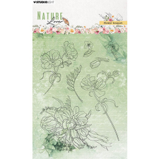Studio Light Szilikonbélyegző - Flower bouquet - Clear Stamps (1 csomag) bélyegző