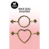 Studio Light Viaszpecsét formázó Scallop & Heart Wax Seal Shapers (2 db)