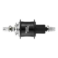 Sturmey Archer CS-RK3 kazettás agyváltós hátsó kerékagy, 3s, 36H, csavaros, tárcsafékes, fekete kerékpár és kerékpáros felszerelés