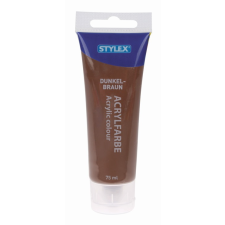 STYLEX Schreibwaren GmbH Stylex acrylfesték 75ml, sötétbarna akrilfesték